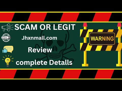 Jhxnmall Review – Jhxnmall.com Scam or Genuine?