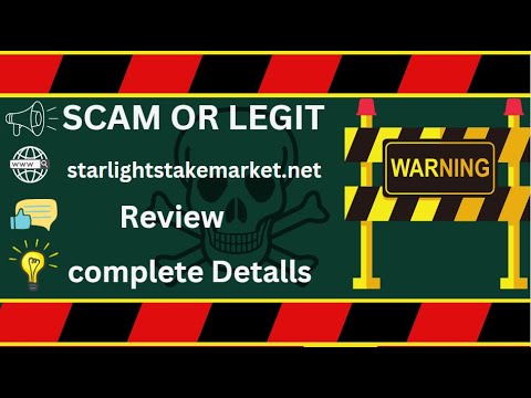 Starlight Stakemarket Review – starlightstakemarket.net Scam or Genuine?