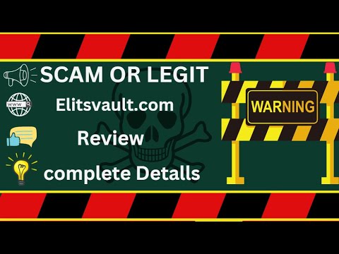 Elitsvault Review – Elitsvault.com Scam or Safe?
