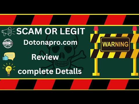 DotonaPro Review – Dotonapro.com Scam or Legit?