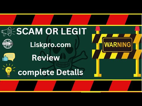 Liskpro Review – Liskpro.com Scam or Legit?