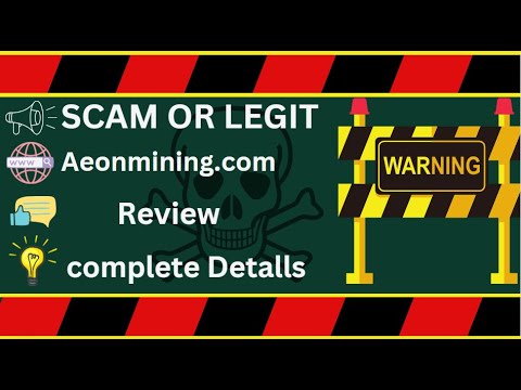 AeonMining Review – Aeonmining.com Scam or Legit?