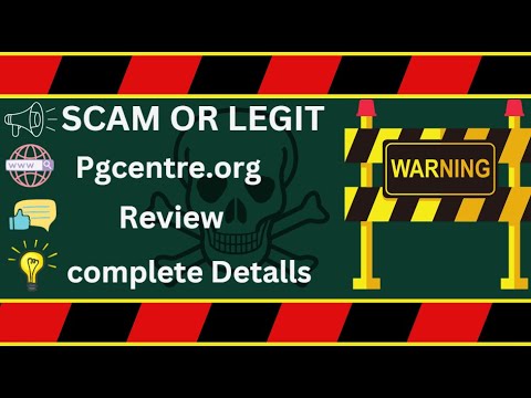 Pgcentre.org Review – S.pgcentre.org Scam or Genuine?