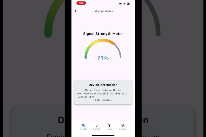 Fitbit finder demo app