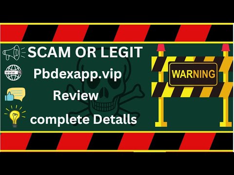 Pbdexapp Review – Pbdexapp.vip Scam or Legit?