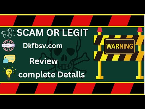 Dkfbsv Review – Dkfbsv.com Scam or Genuine?