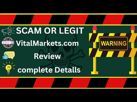 VitalMarkets Review – VitalMarkets.com Scam or Legit?