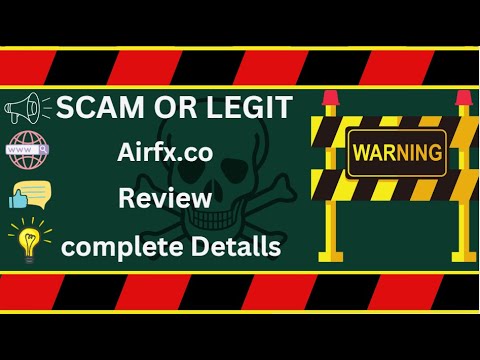 Airfx Review – Airfx.co Scam or Legit?