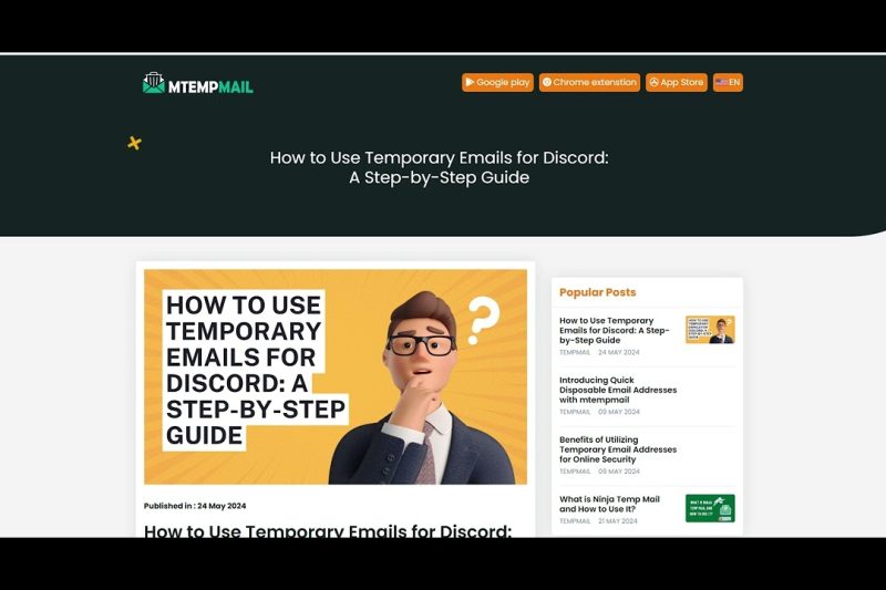 Welcome to Temp Mail – Your solution for temporary email addresses!
