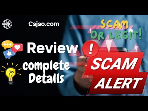 Csjso Review – Csjso.com Scam or Genuine?