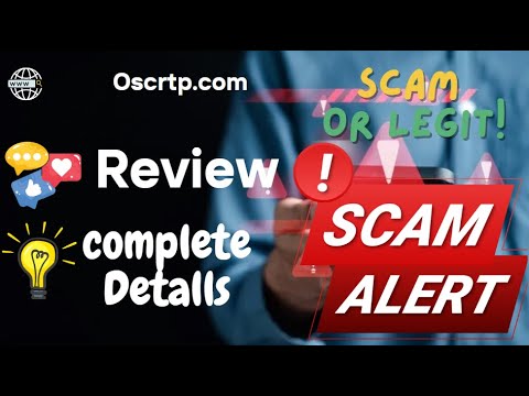 Oscrtp Review – Oscrtp.com Scam or Safe?